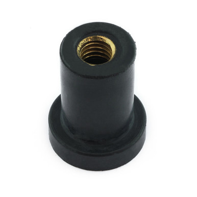 M8 x 1.25mm ラバーナット真鍮インサート入り | Pro-Bolt 日本
