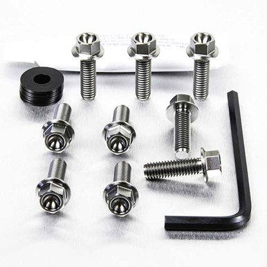 Titanium Mudguard & Hugger Bolt Kit Hex Head | Pro-Bolt