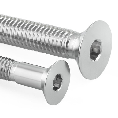 Stainless Steel Disc Bolts M6x15mm Countersunk Pack x6 Front | Pro Stainless Steel Disc Bolts M6x15mm Countersunk Pack x6 Front | Pro