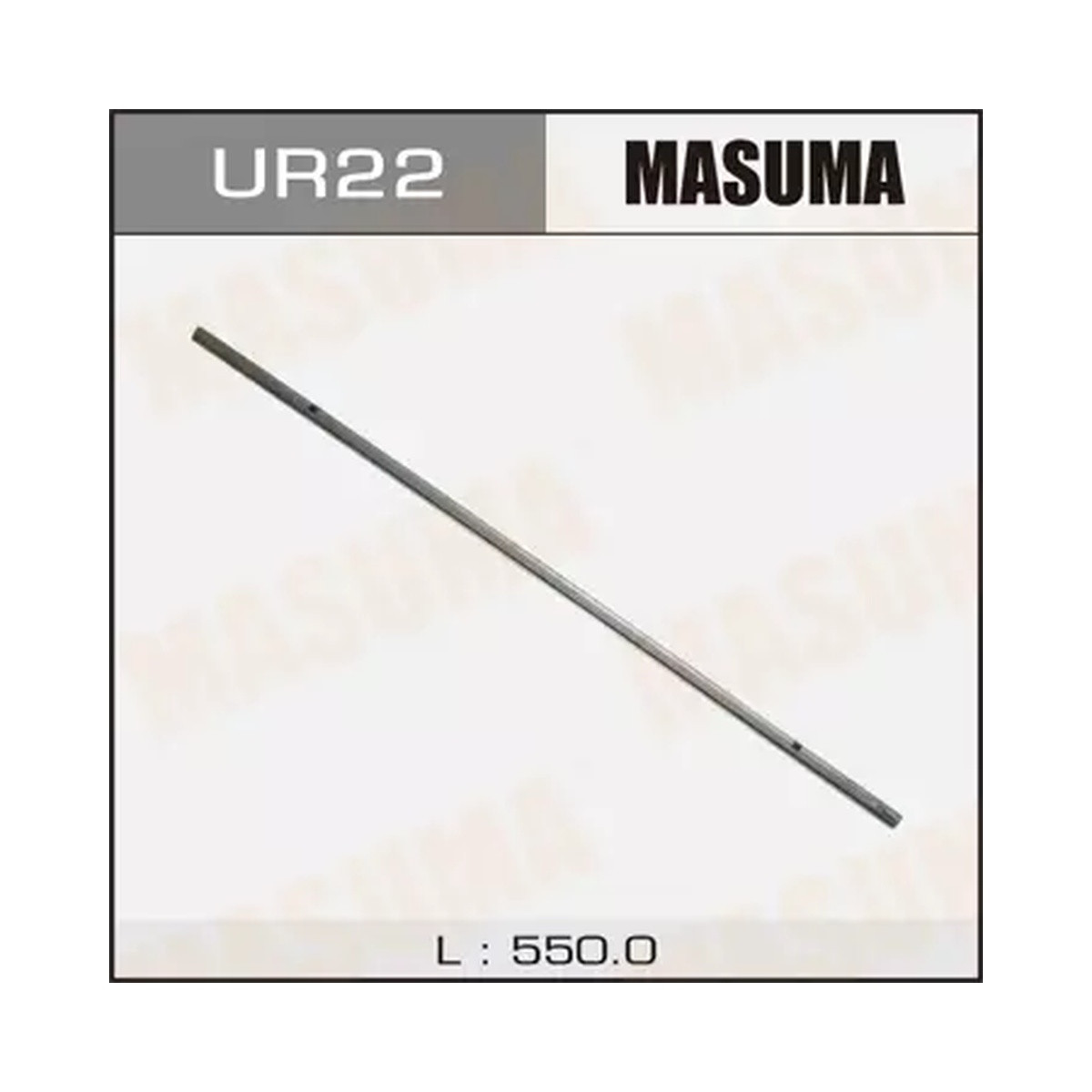 22" Wiper Blade Rubber Refill - 6mm Universal Insert