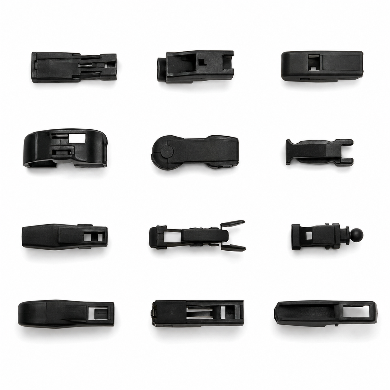 18" Silicone Beam Wiper Blade | Universal Fit | 13 Adapters
