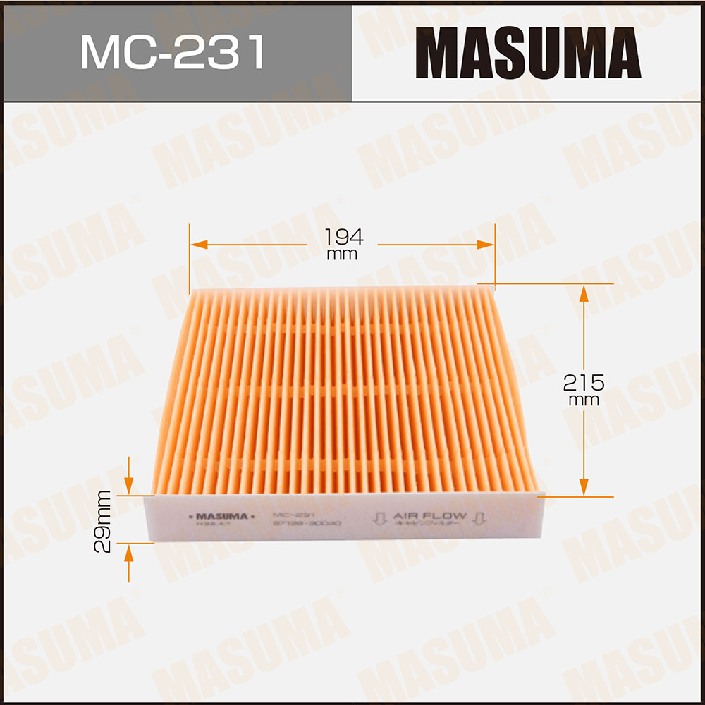 Cabin Air Filter for Toyota, Lexus & Subaru | Replaces 87139-02020