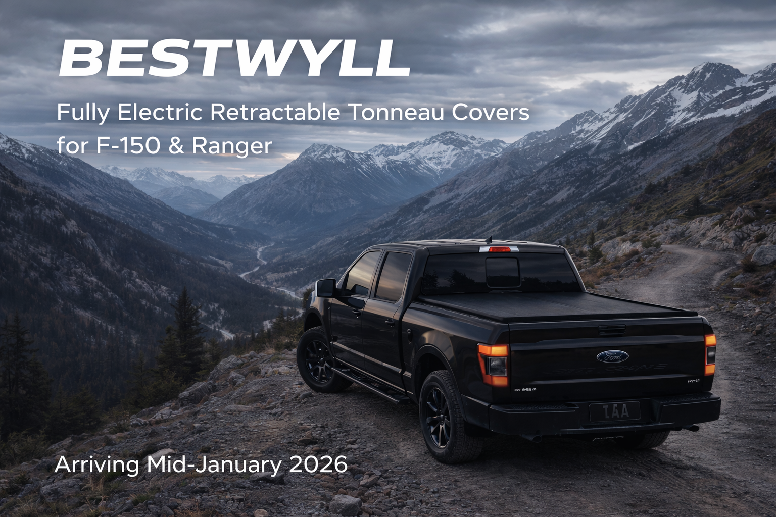 Bestwyll Fully Electric Retractable Tonneau Covers for F-150 and Ranger
