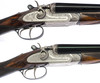 EGO - Self-Cocking Hammerguns, SxS, Automatic Ejectors, Matched Pair, 12ga. 28 ¼” M/F & 28 ¼” M/F. #76244-76245