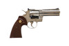 Colt - Python, Nickel Plated, .357 Magnum. 4" Ventilated Rib Barrel. #80825