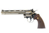 Colt - Python, Nickel Finish, .357 Magnum. 8" Ventilated Rib Barrel. #80853