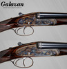 Henry Atkin - Self-Opening, SxS, Sidelock Ejectors, Matched Pair, 16ga/16ga. 28" Barrels & 28" Barrels. #94015-94016