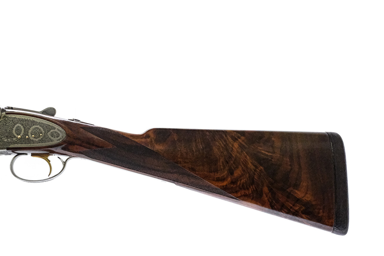 A10 - Rose & Scroll, Special w/Cut Locks, 12 Gauge Shotgun