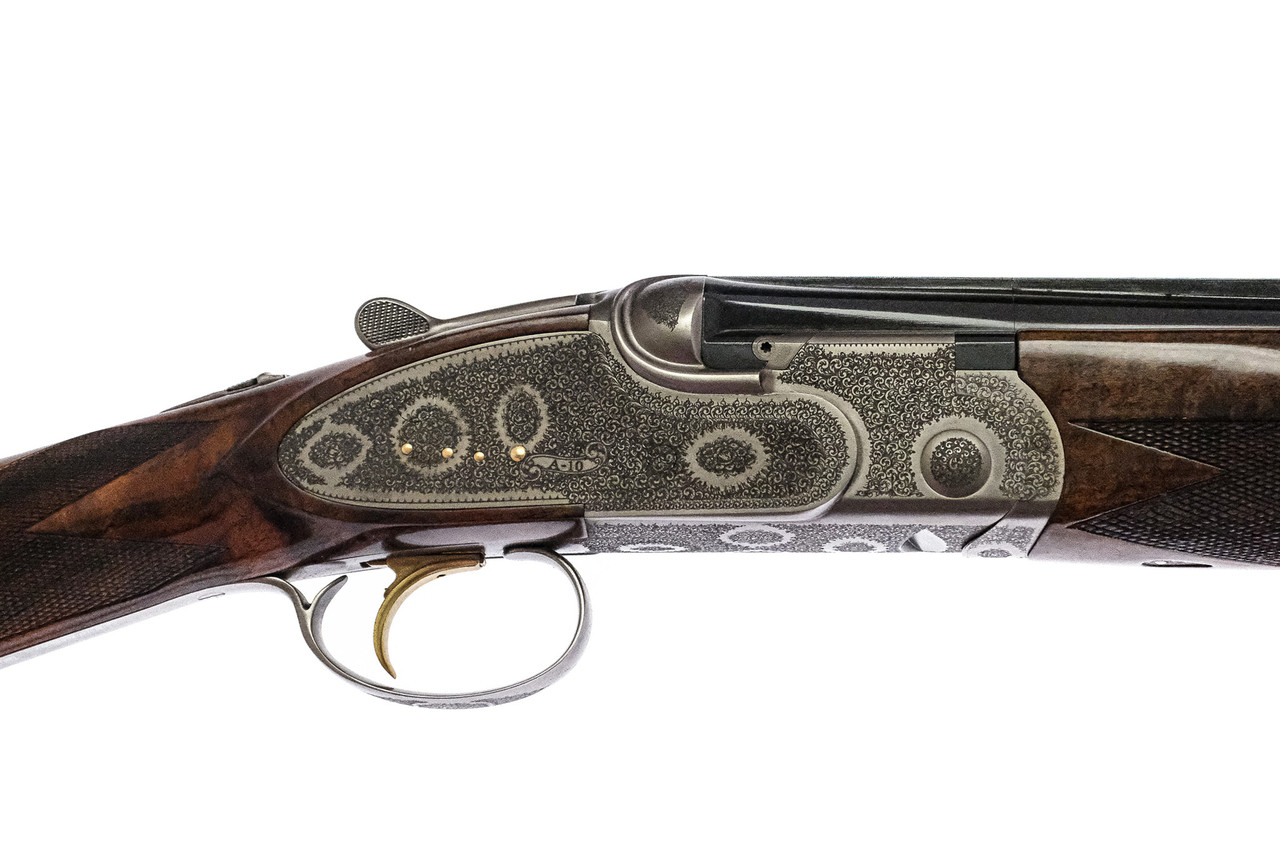 A10 - Rose & Scroll, Special w/Cut Locks, 12 Gauge Shotgun