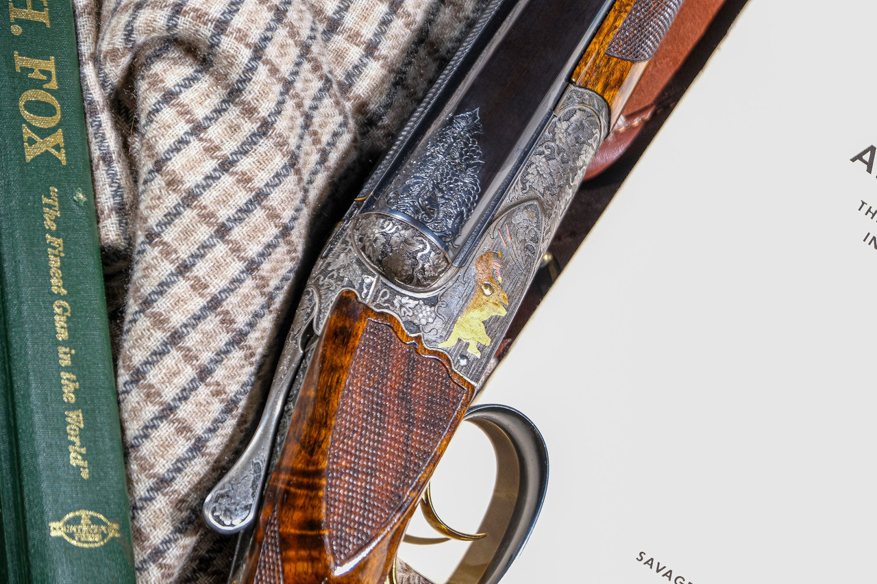 CSMC - A.H. Fox, SxS, Special Grade, 20ga. 28” Krupp Steel Barrels