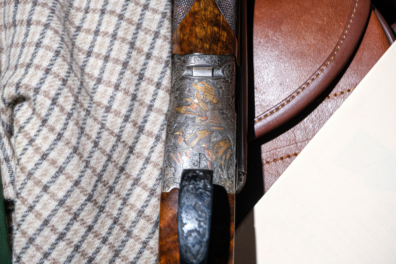 CSMC - A.H. Fox, SxS, Special Grade, 20ga. 28” Krupp Steel Barrels