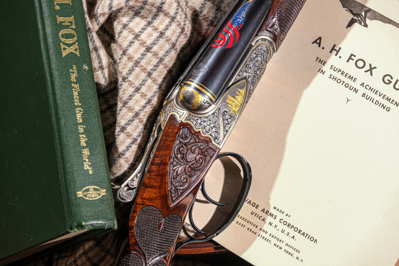 mimo　FRANCESCO RUSSO 希少　シルバー　ロンハーマン CSMC - A.H. Fox, SxS, 911 Exhibition Grade, 