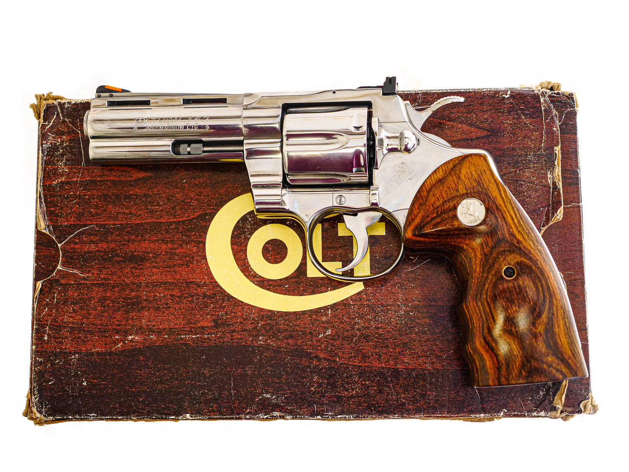 COLT PYTHON .357mag 4インチ ガスリボルバー COLT PYTHON 4inch ガスリボルバー COLT PYTHON 4inch ガスリボルバー