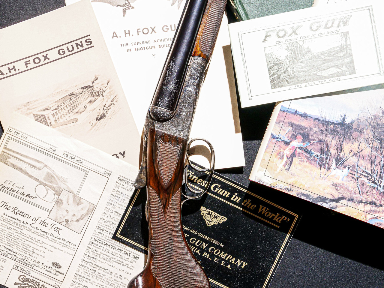 A.H. Fox - XE Grade, SxS, 16ga. 30