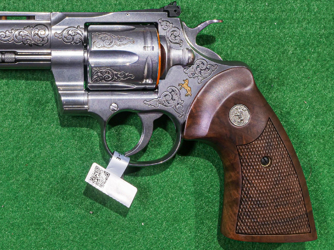 Colt - Python, Factory Engraved, .357 Magnum. 6