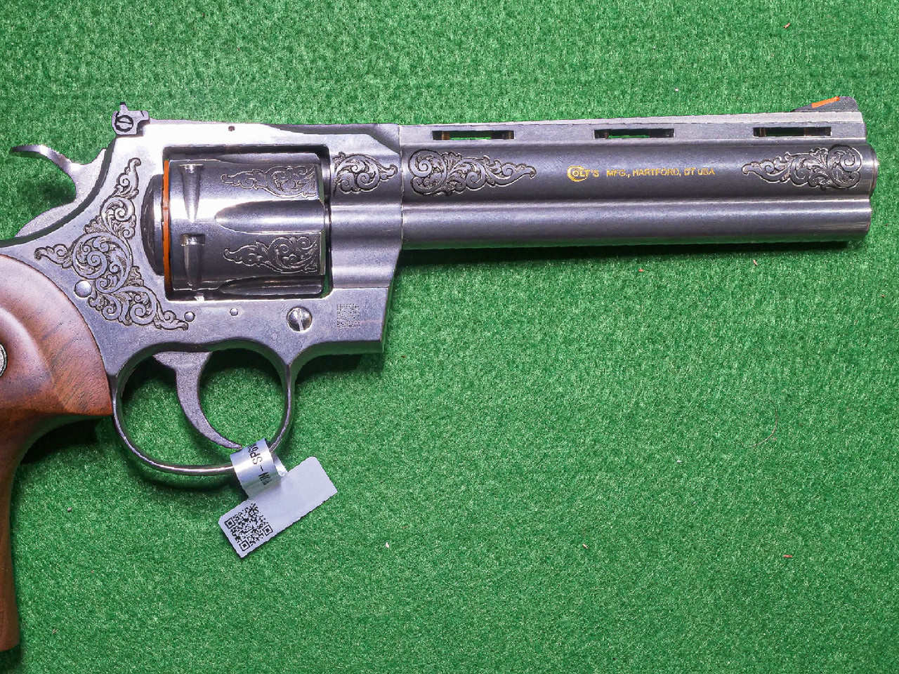 Colt - Python, Factory Engraved, .357 Magnum. 6