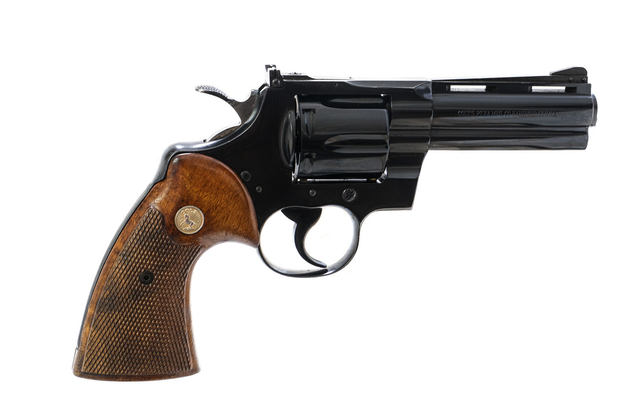 Colt - Python, Blued, .357 Magnum. 4