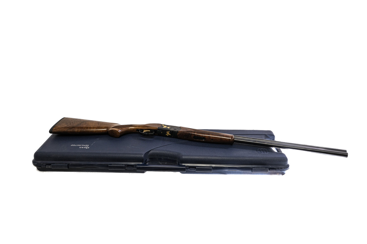 Beretta 686 Covey Quail Unlimited, Onyx, 20ga. 28" Barrels with Screw