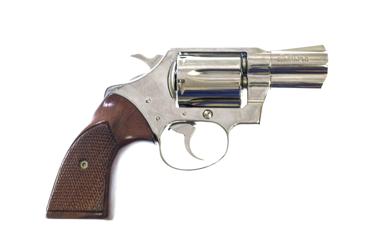 Colt - Cobra Agent, Nickel Finish, .38 Special. 2