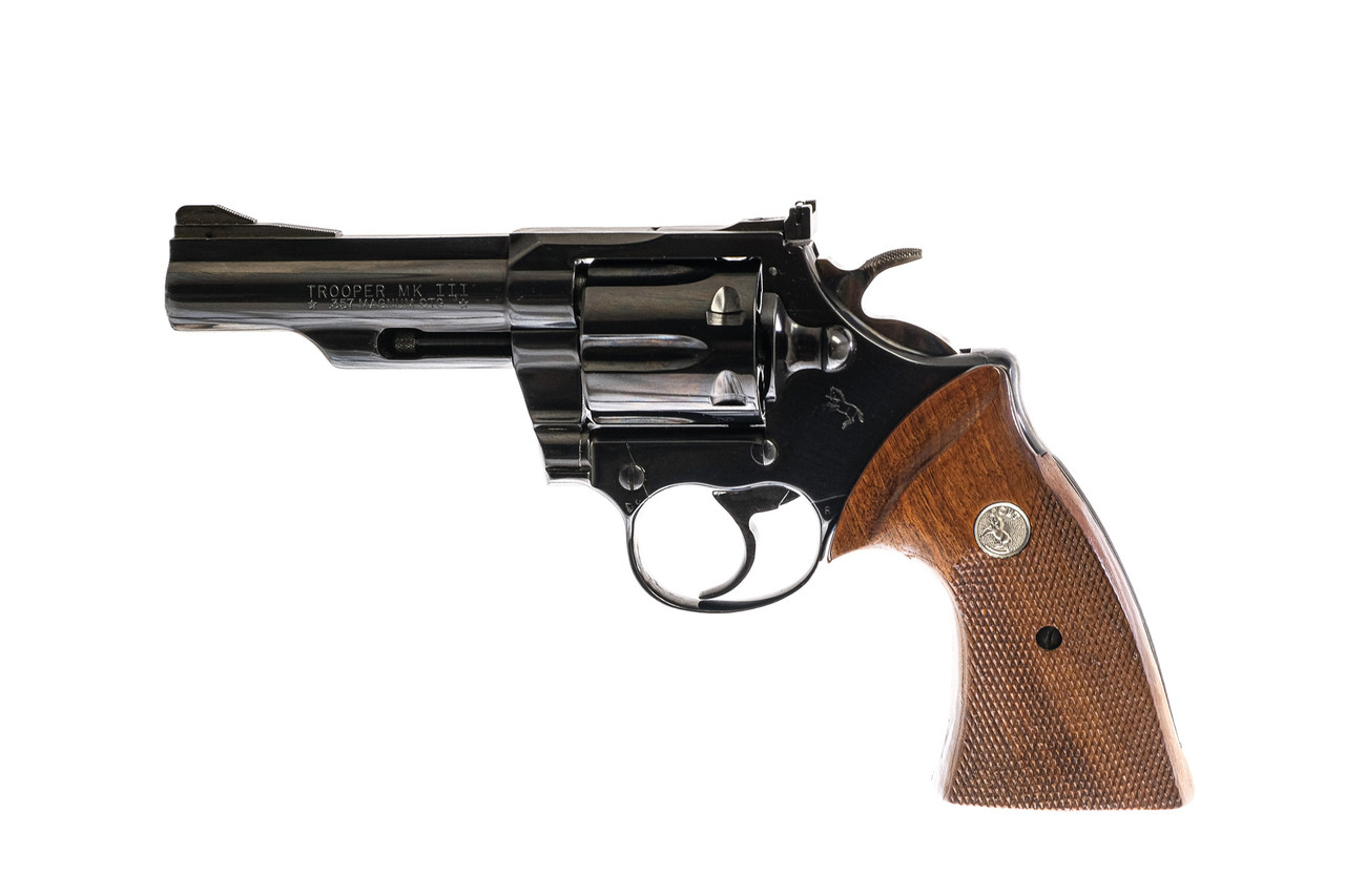 Colt - Trooper MK III, Blued, .357 Magnum. 4