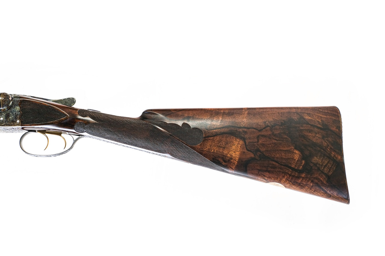 CSMC - A.H. Fox, SxS, DE Special, A. Tuscano Engraved, Two Barrel