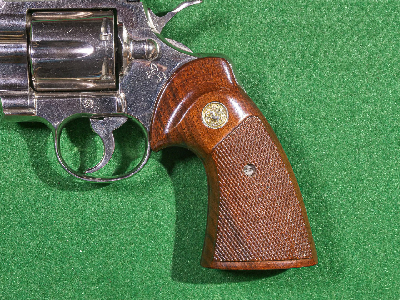 Colt - Python, Nickel Plated, .357 Magnum. 4