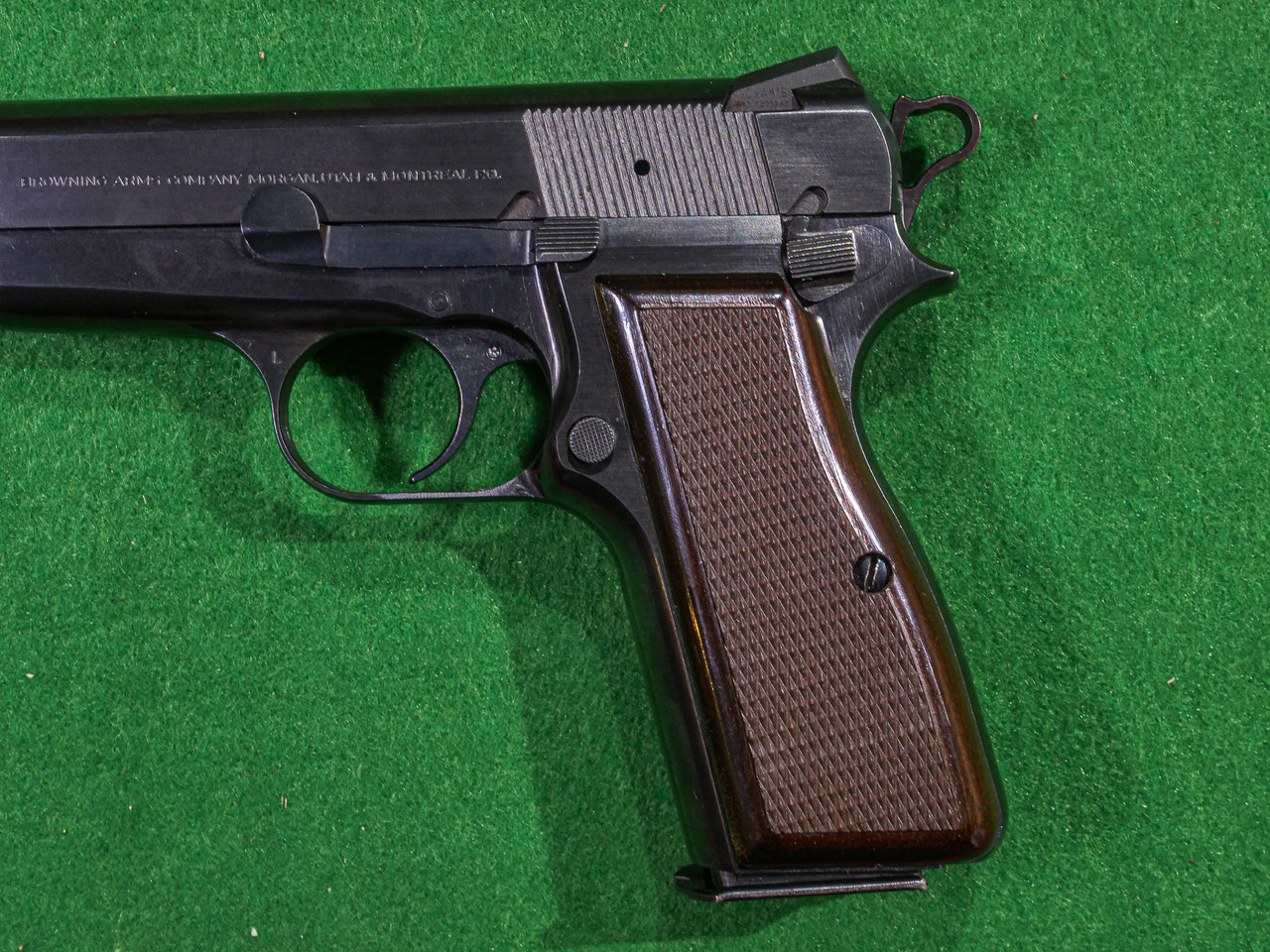 Browning - Hi Power, Blued Finish, Made In Belgium, 9mm. 4.7