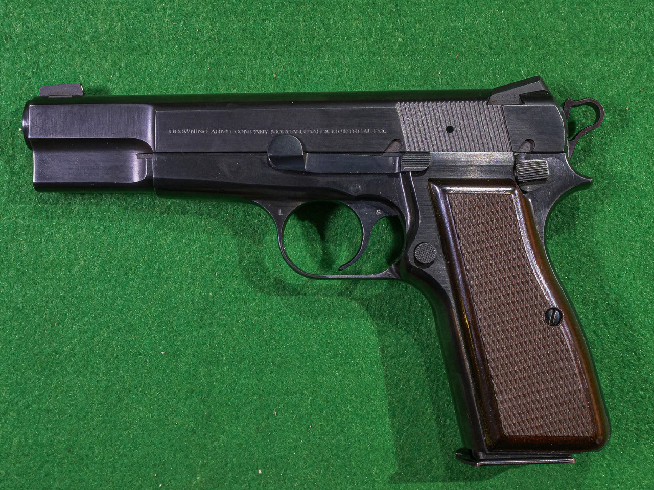 Browning - Hi Power, Blued Finish, Made In Belgium, 9mm. 4.7