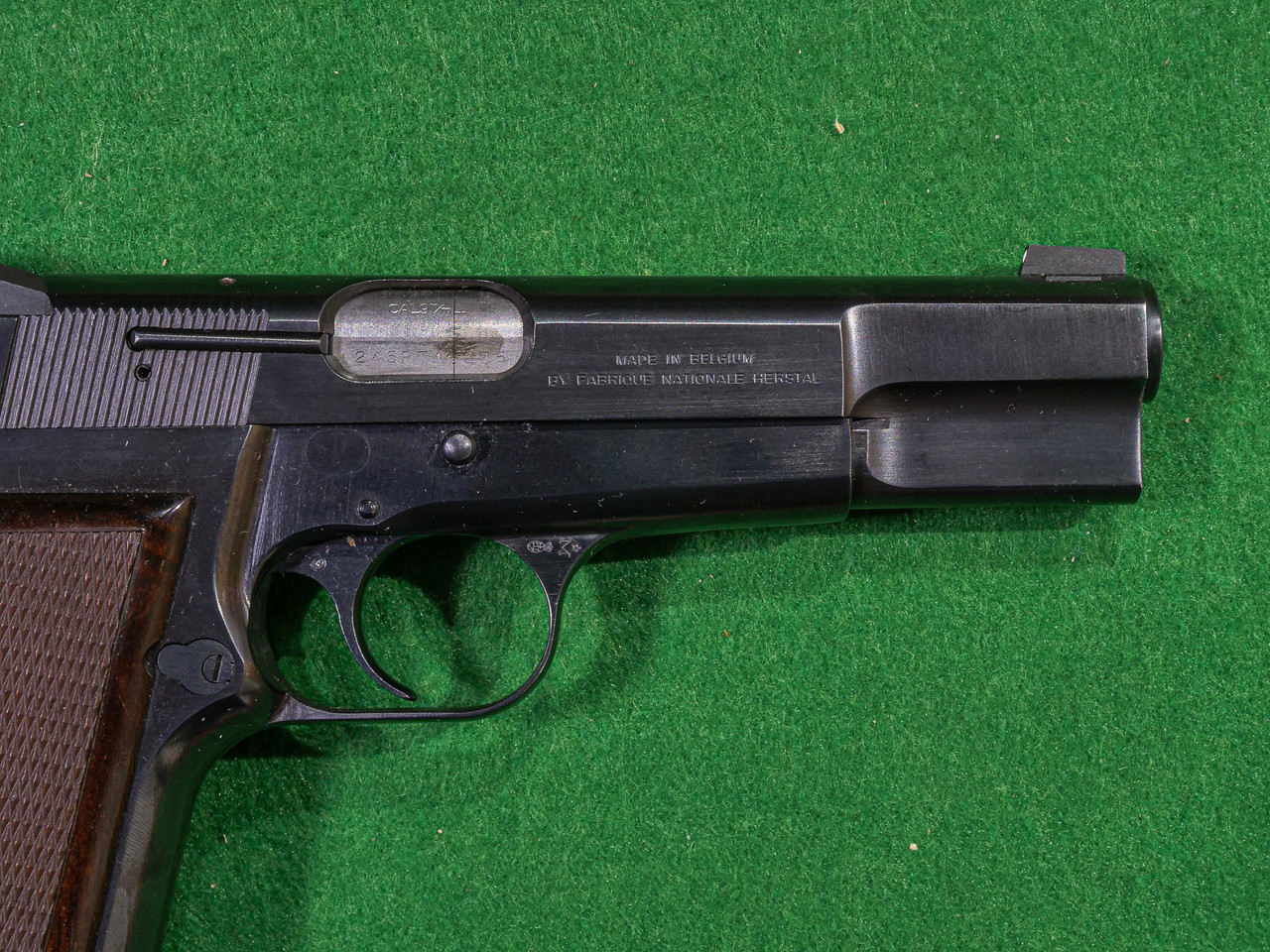 Browning - Hi Power, Blued Finish, Made In Belgium, 9mm. 4.7