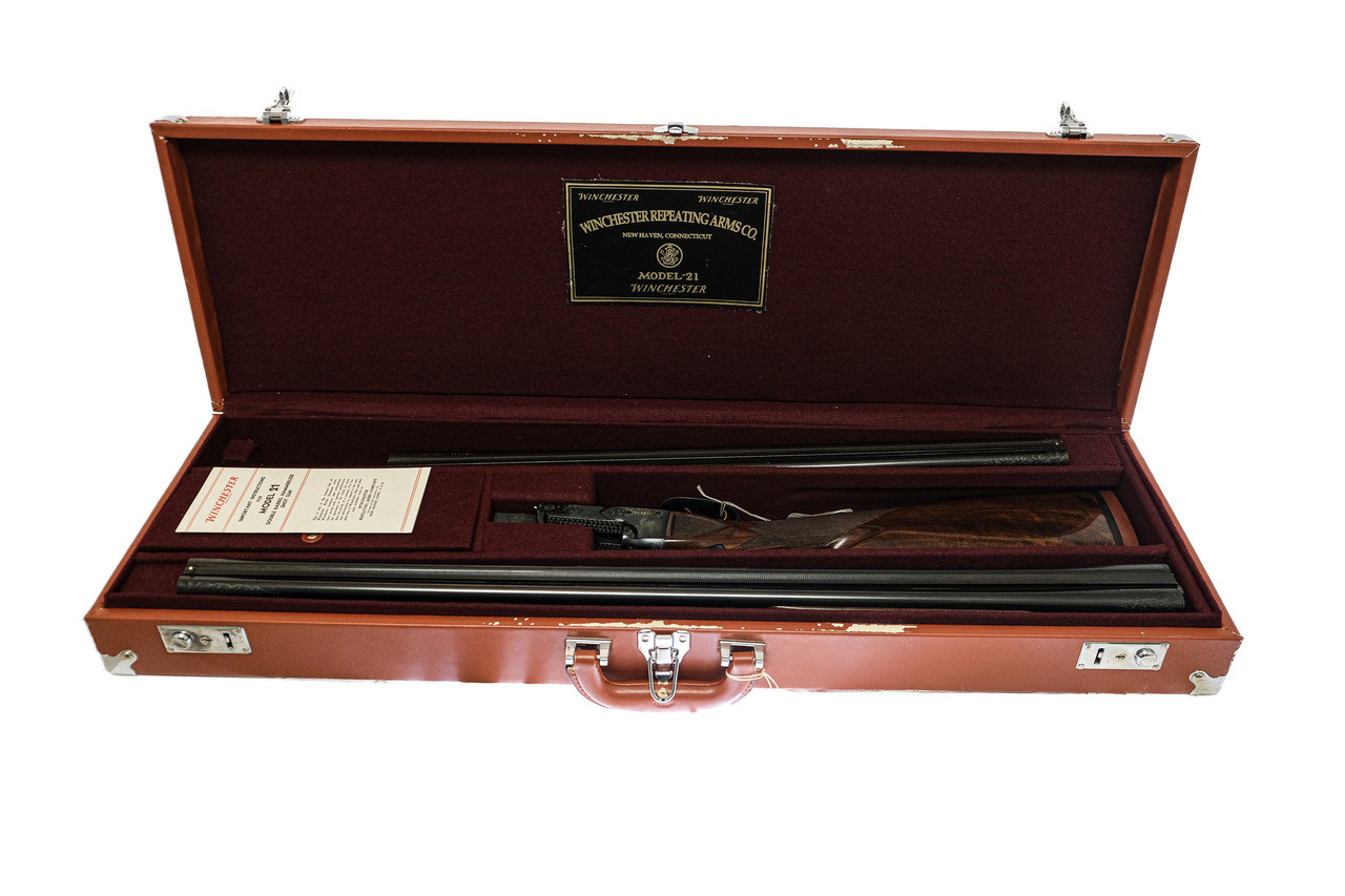 Winchester - Model 21, SxS, RARE Factory #3 Engraving, Factory Two