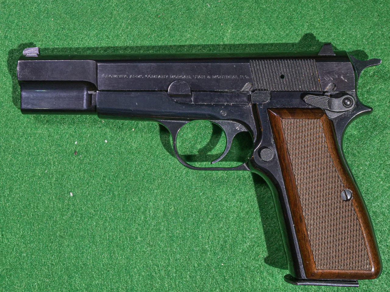 Browning - Hi Power, Blued Finish, Made In Belgium, 9mm. 4.7