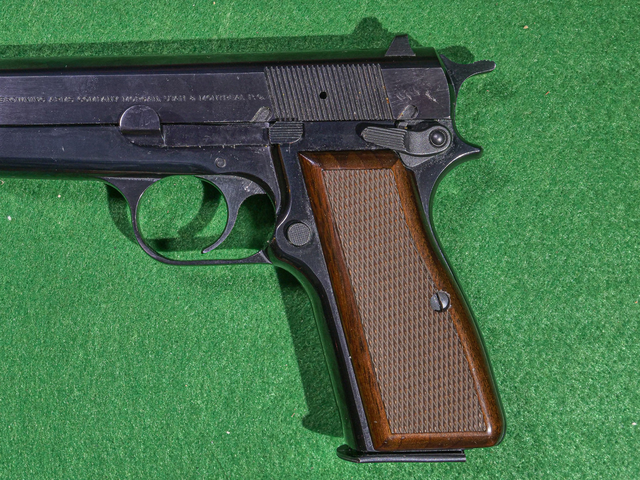 Browning - Hi Power, Blued Finish, Made In Belgium, 9mm. 4.7