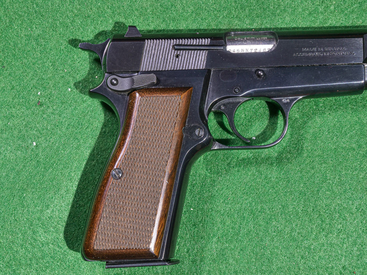 Browning - Hi Power, Blued Finish, Made In Belgium, 9mm. 4.7