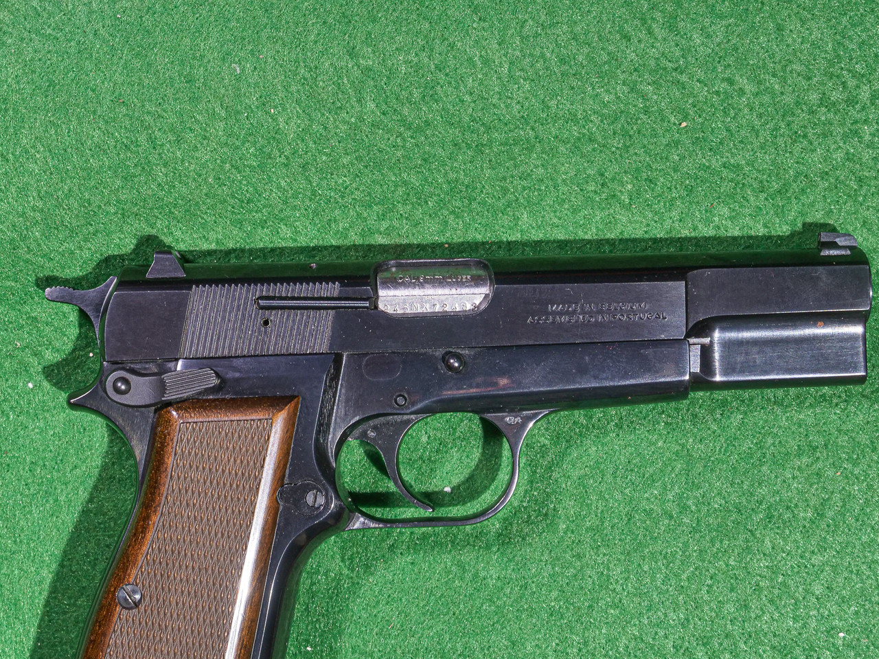 Browning - Hi Power, Blued Finish, Made In Belgium, 9mm. 4.7