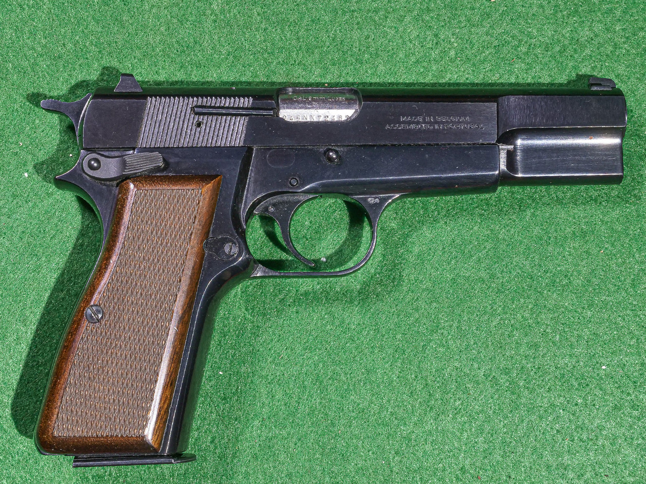 Browning - Hi Power, Blued Finish, Made In Belgium, 9mm. 4.7