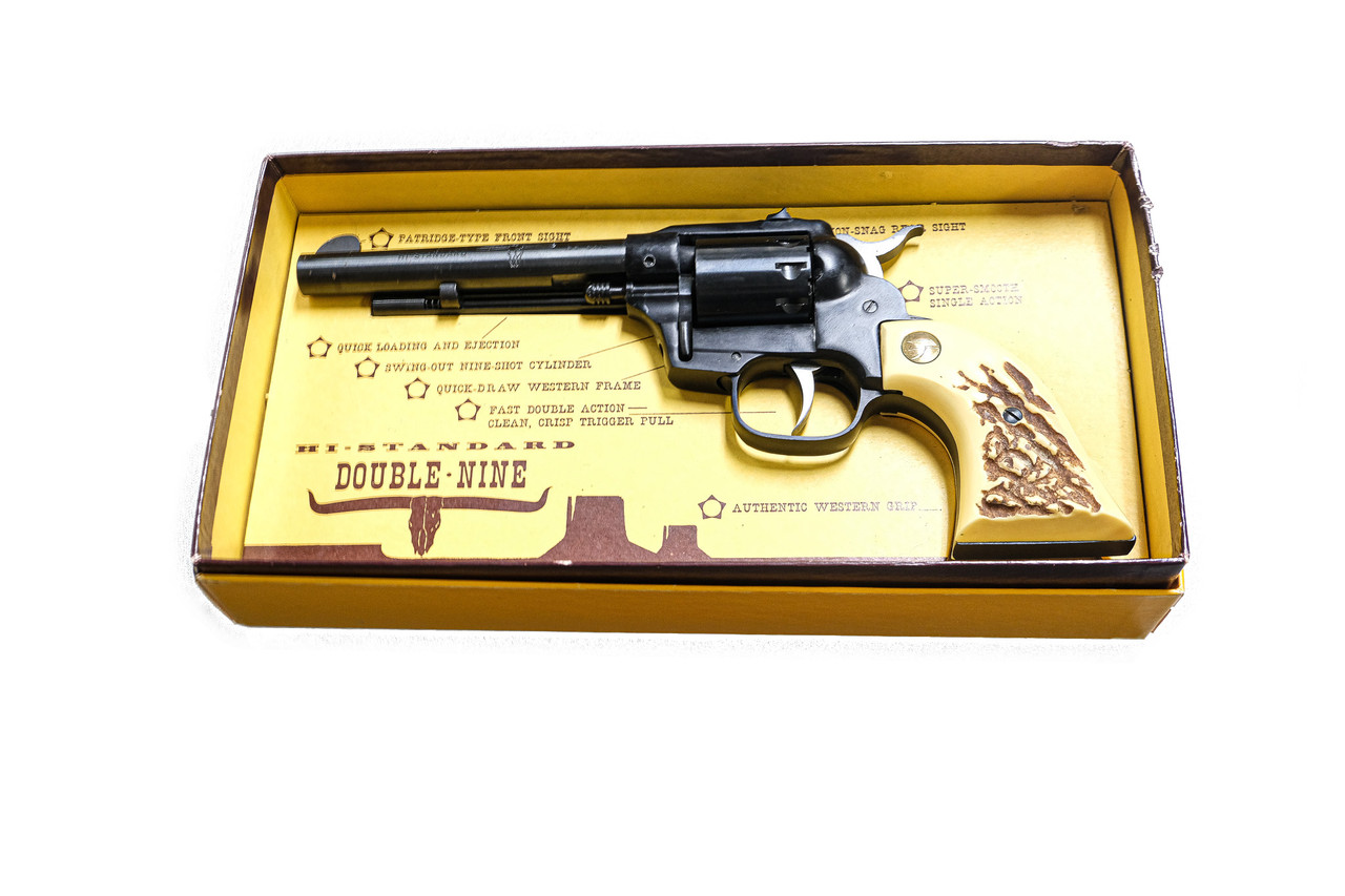 Hi Standard - Double Nine Model W-104, .22 Caliber. 5 ½” Barrel