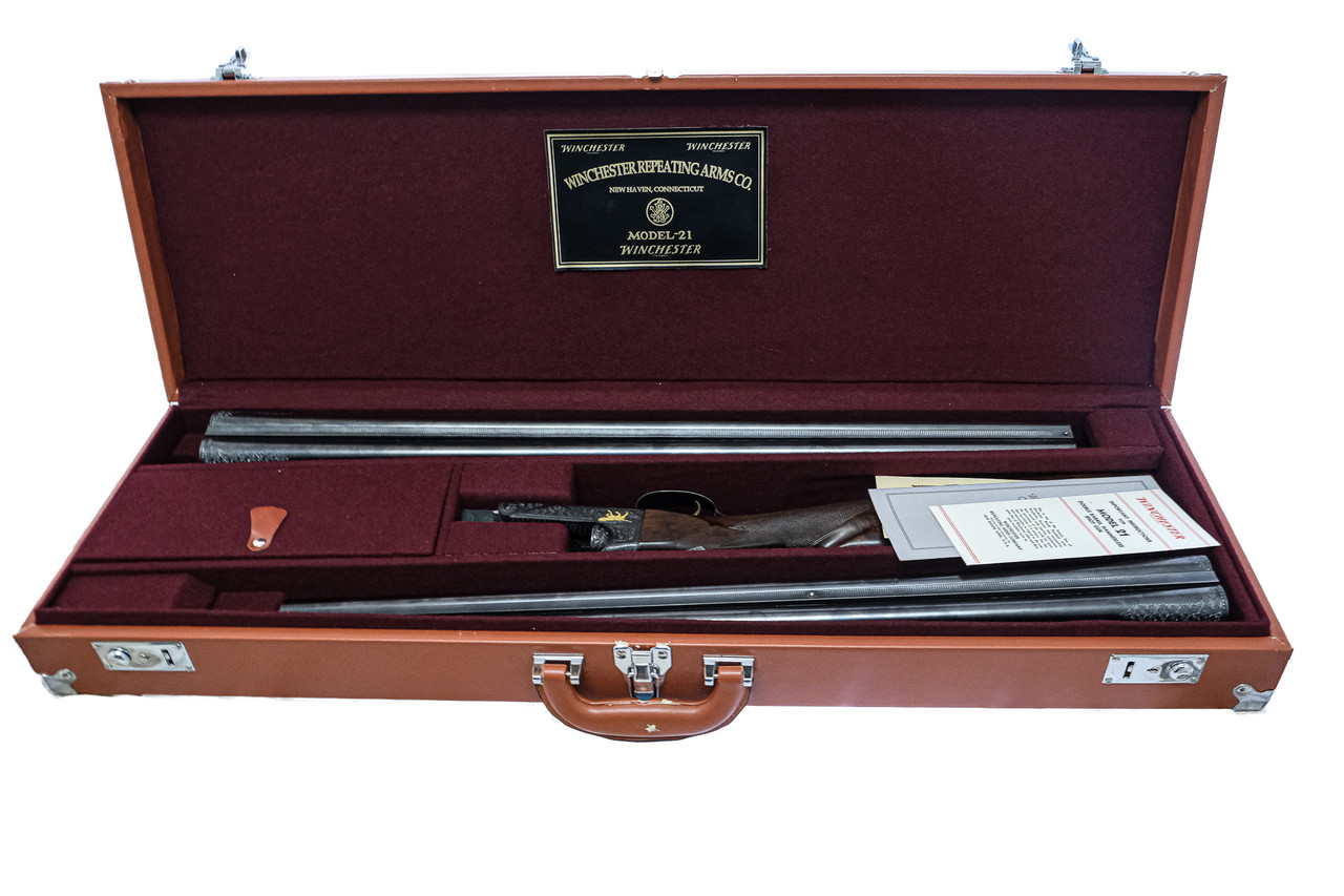 Winchester - Model 21, SxS, Grand American, Flat Side Custom, Nick