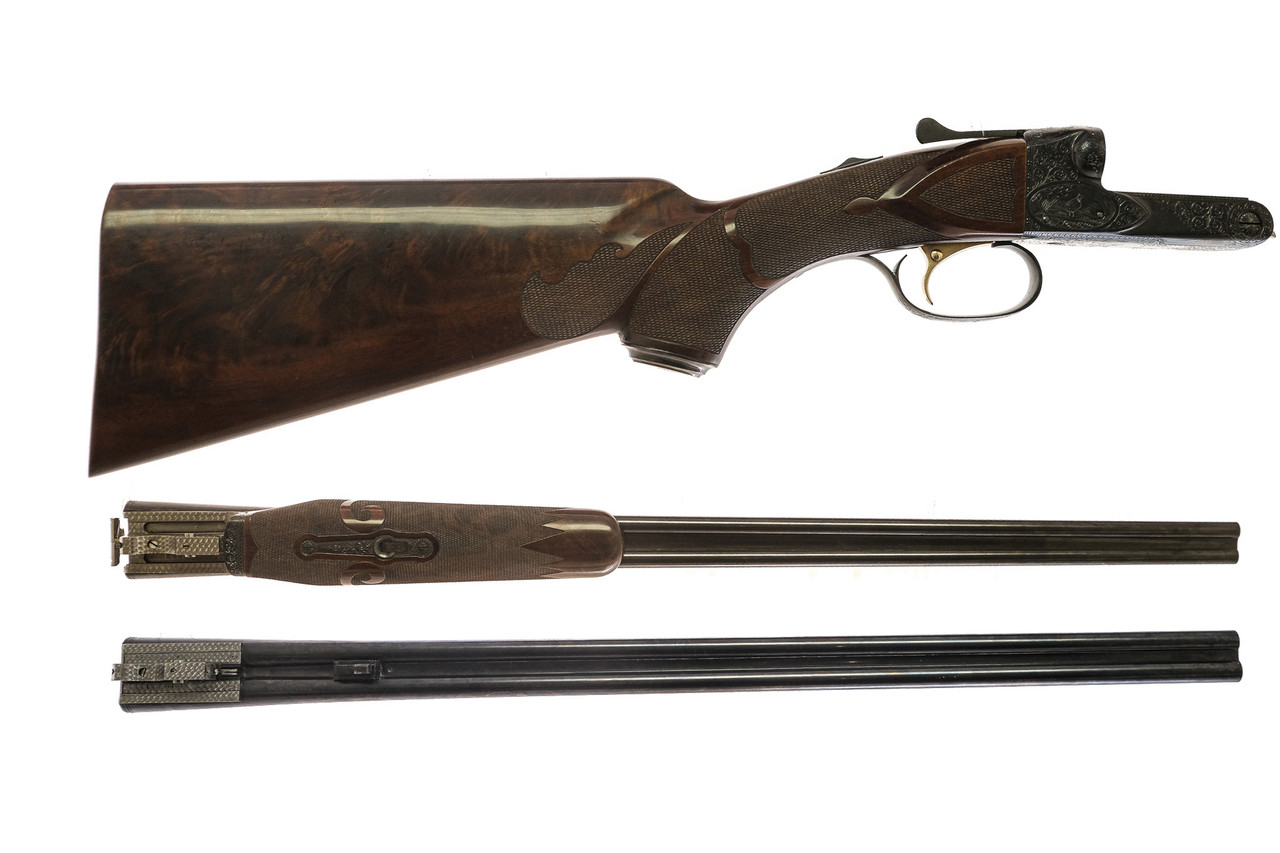 SammyG Winchester - Model 21, SxS, Factory #5 Engraving, Two Barrel Set