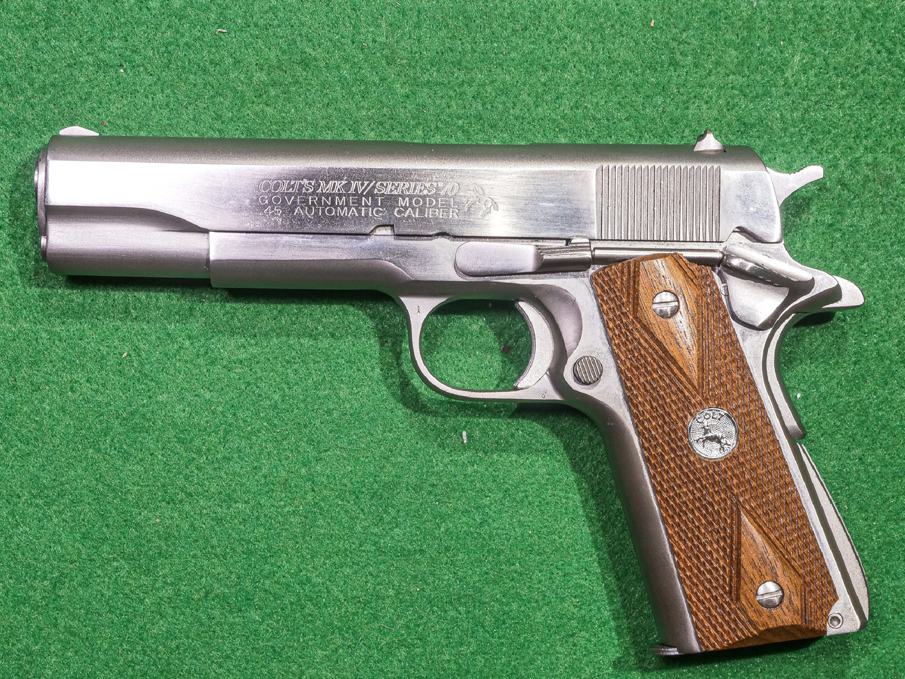Colt - 1911, Custom Shop, Mark IV, Series 70, Electroless Nickel