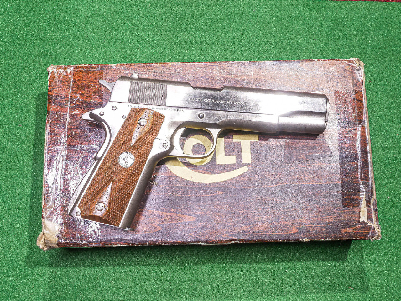 Colt - 1911, Custom Shop, Mark IV, Series 70, Electroless Nickel