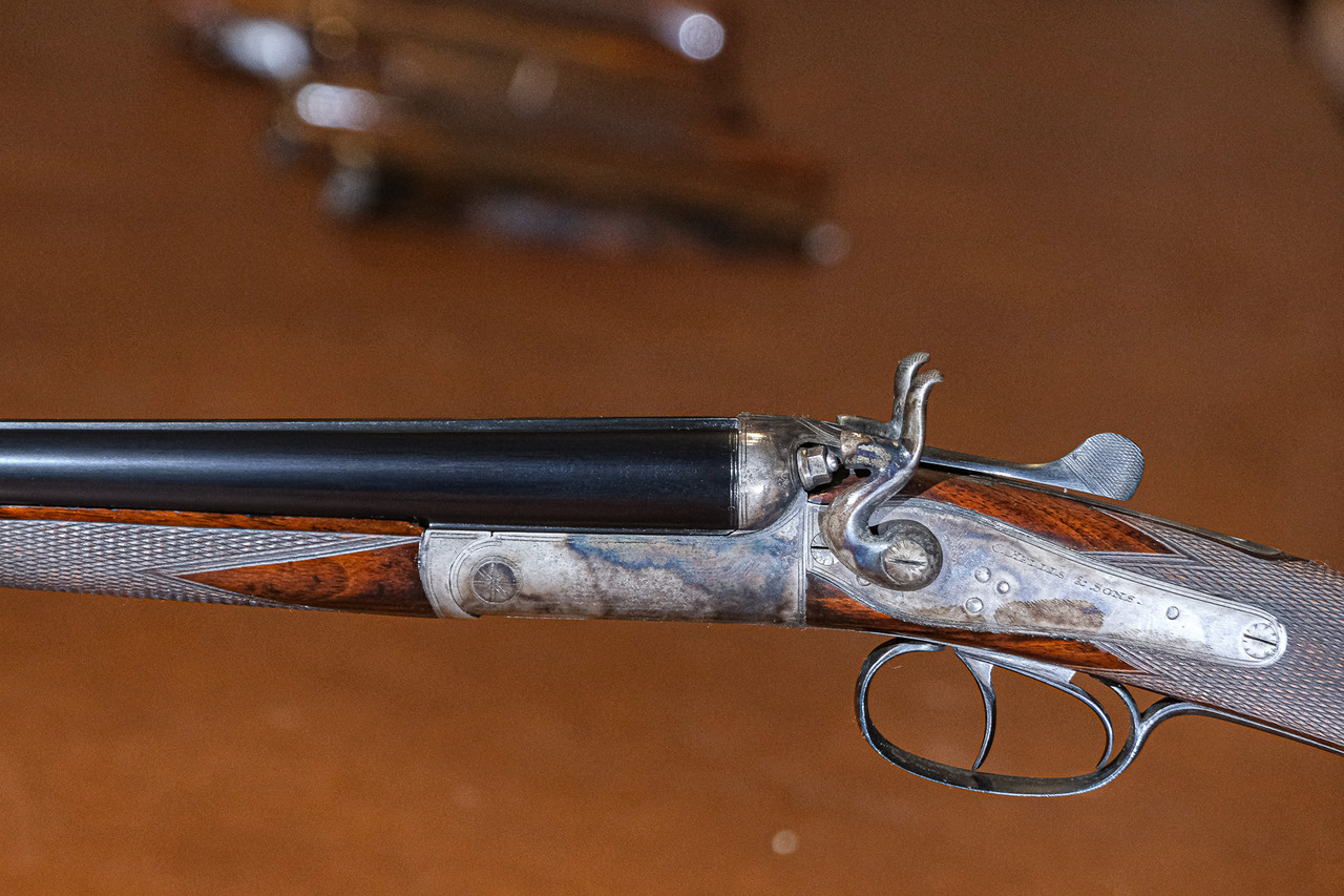 Charles Hellis & Sons - Top Lever Hammer Gun, SxS, .410. 26