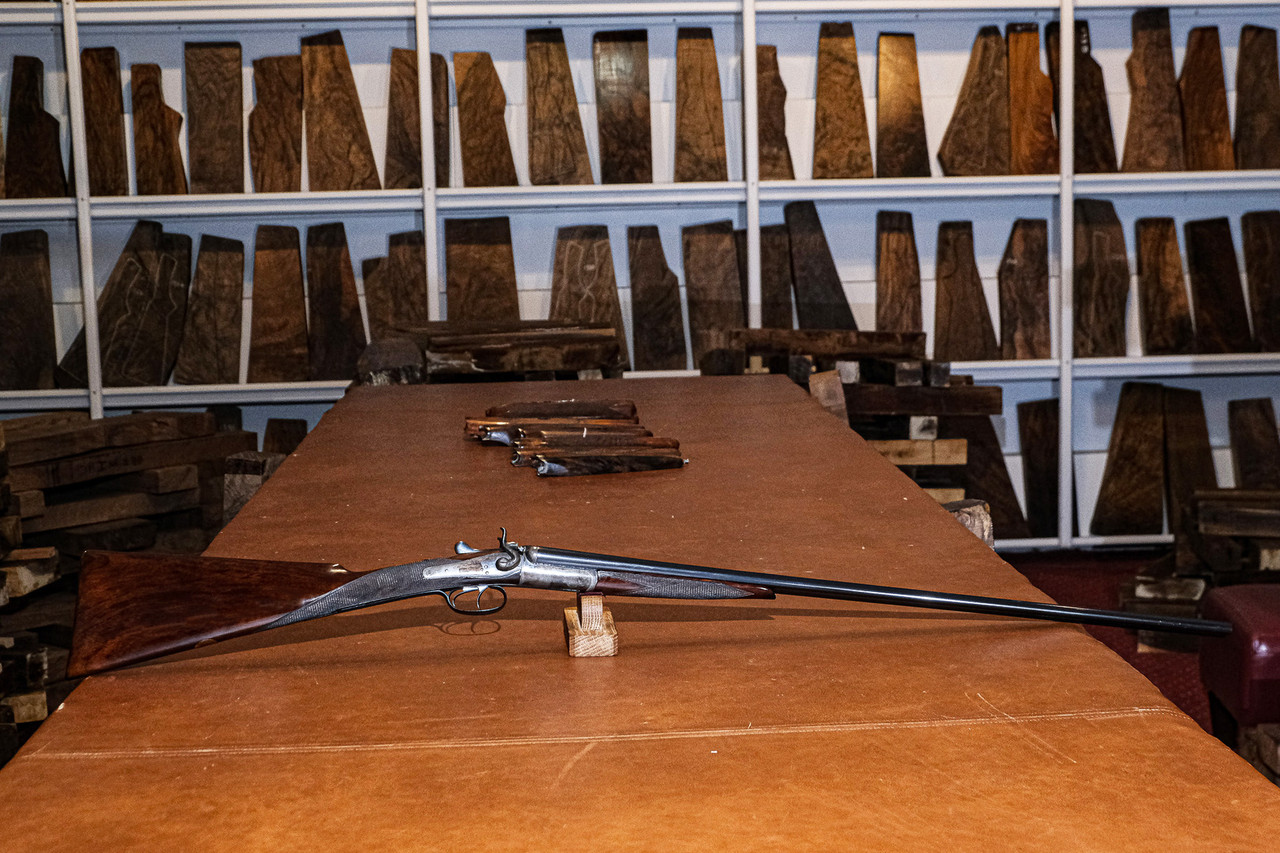 Charles Hellis & Sons - Top Lever Hammer Gun, SxS, .410. 26
