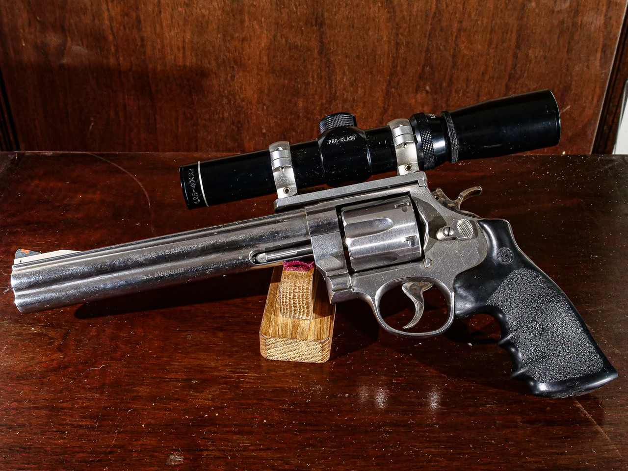 Smith & Wesson - Model 629-4, Stainless Finish, .44 Magnum. 8 3/8