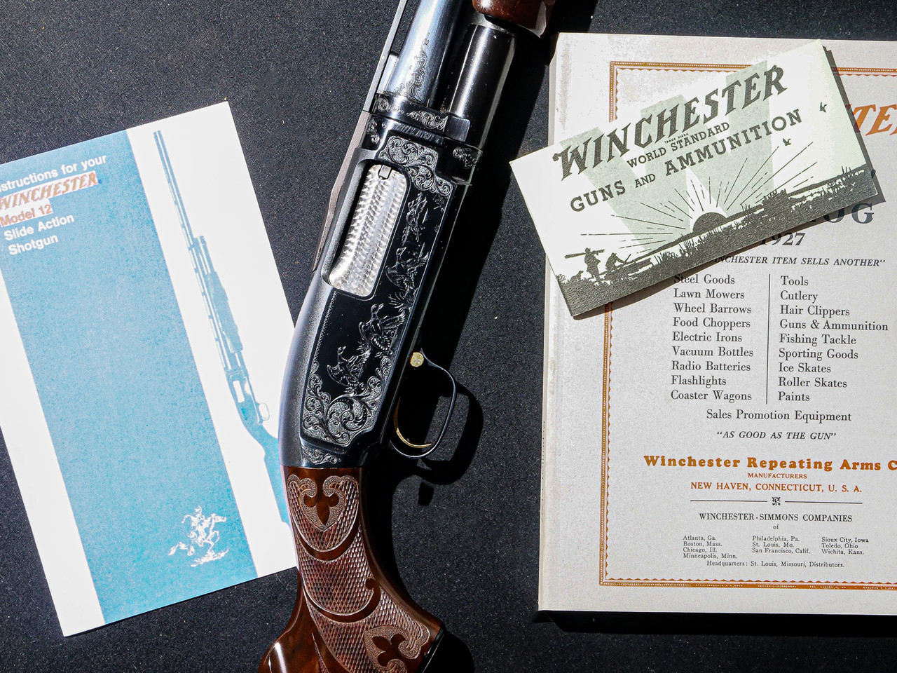 Winchester - Model 12, RARE #5 Engraving, 20ga. 27