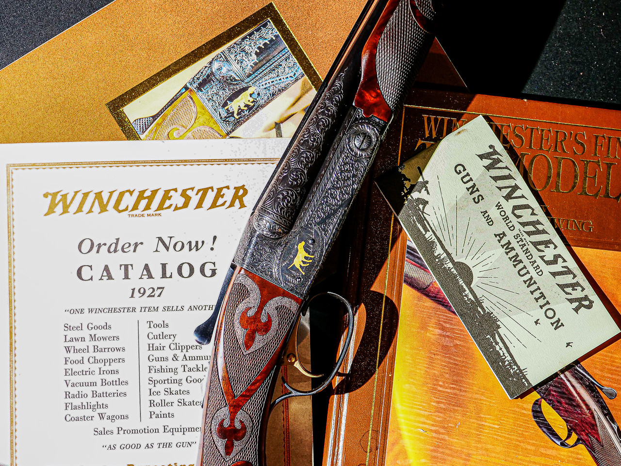 Winchester - Model 21, SxS, Grand American Grade, Three Barrel Set