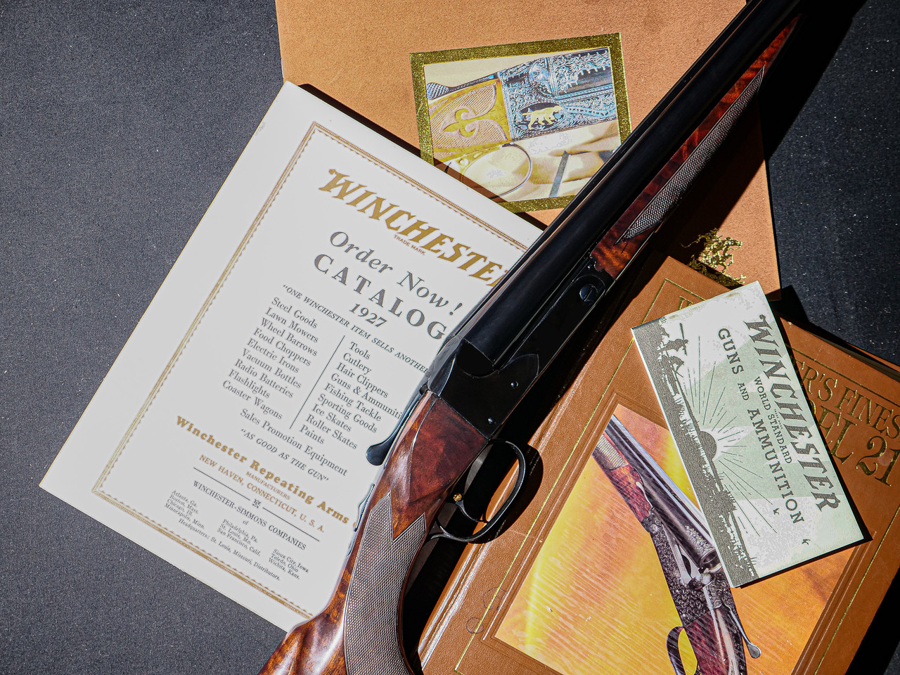 Winchester - Model 21, SxS, Two Barrel Set, 12ga/12ga. 32