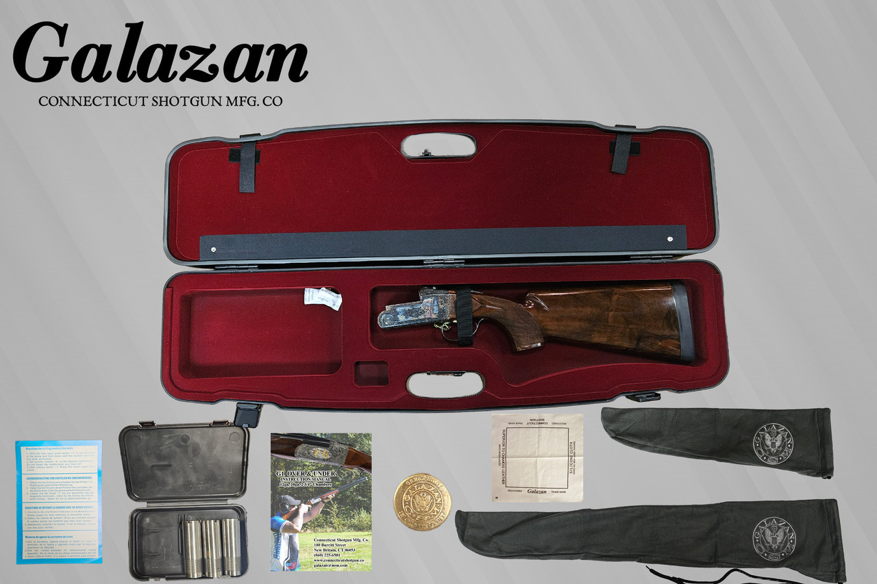 CSMC - G1 Deluxe, O/U, Scroll w/Case Colored Finish, 12ga. 32