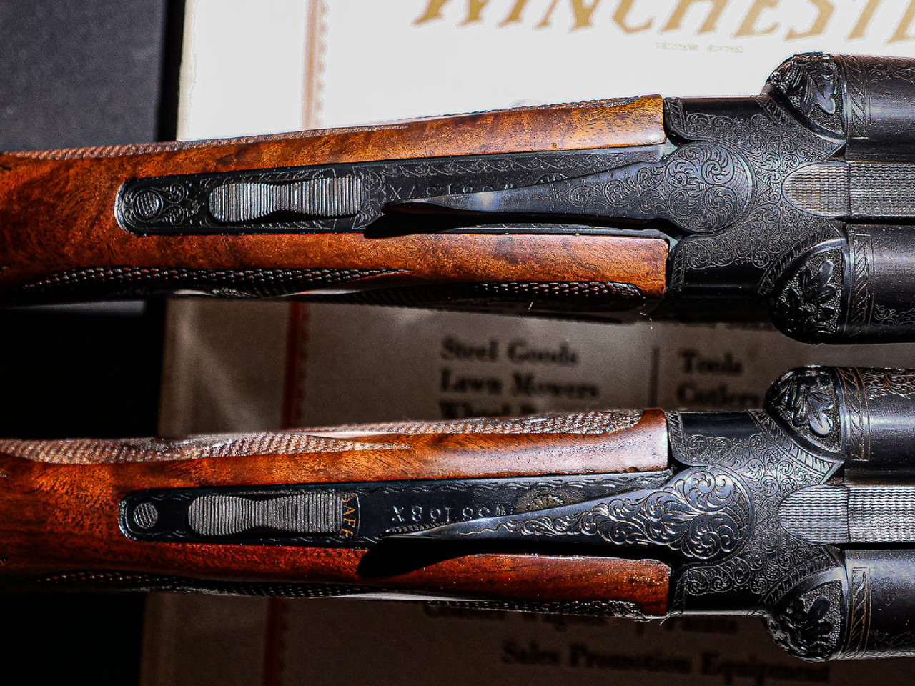 CSMC - Model 21, SxS, #6 Factory Engraving, Matched Pair, 16ga. 28