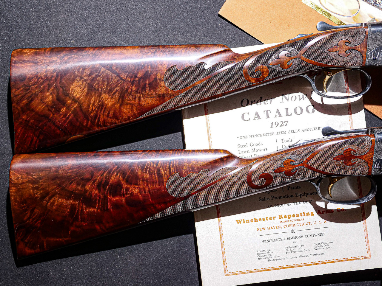 CSMC - Model 21, SxS, #6 Factory Engraving, Matched Pair, 16ga. 28