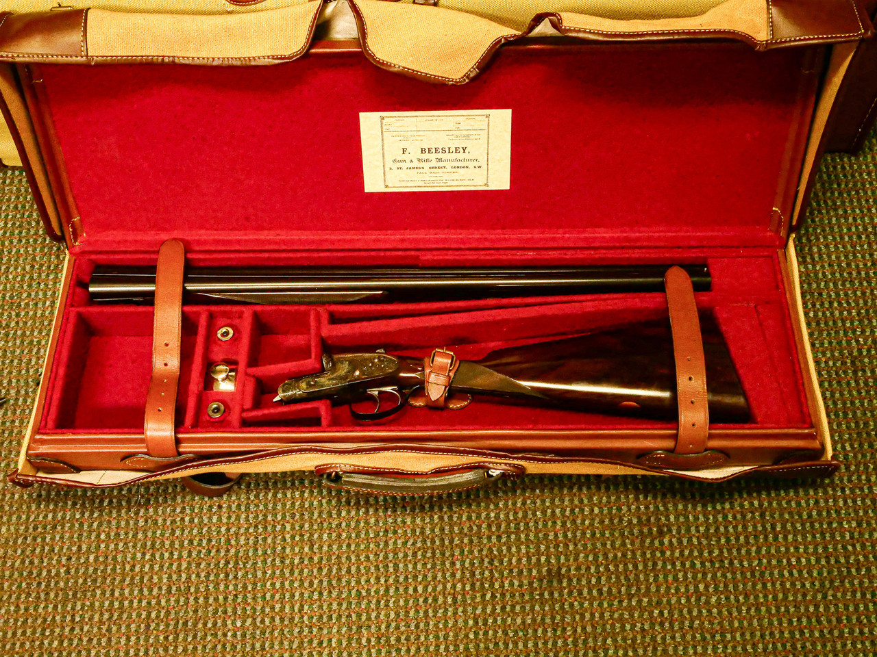 F. Beesley - Self-Opening Full Sidelock, SxS, 20ga. 28